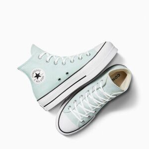Converse Chuck Taylor Platform High Tops: Chance of Rain 🌧️